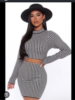 Let it go sweater skirt set